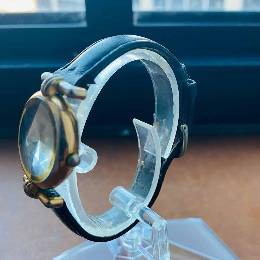 1994 Fossil Shattered Abalone Fossil Watch Pc-7327 - image 5